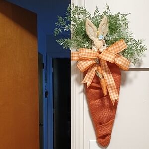 Handmade Carrot Wreath